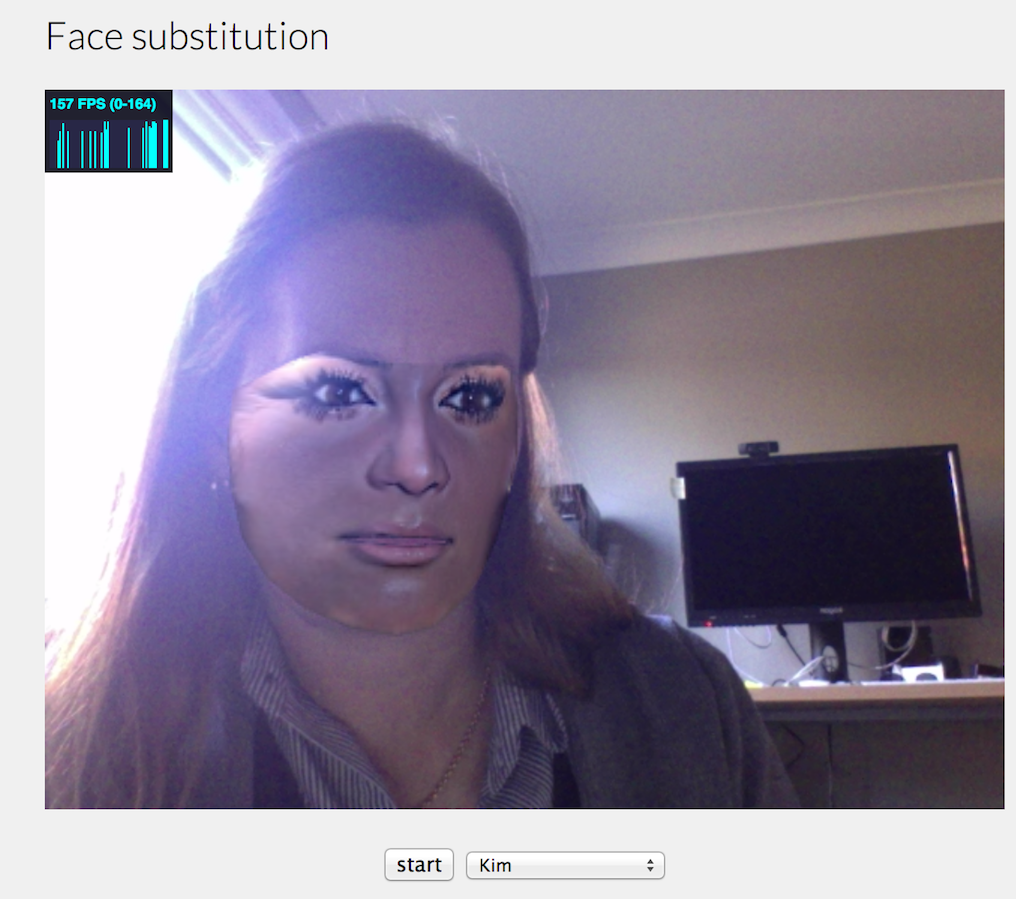 face detection screenshot